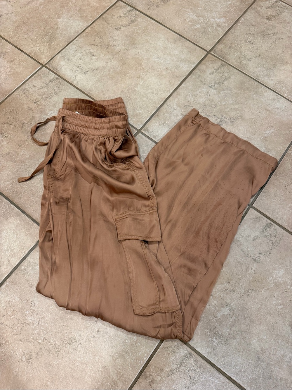 Aerie Shine Cargo Skater Pant